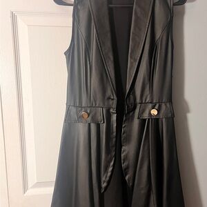 Love Black Jacket with Red Accents